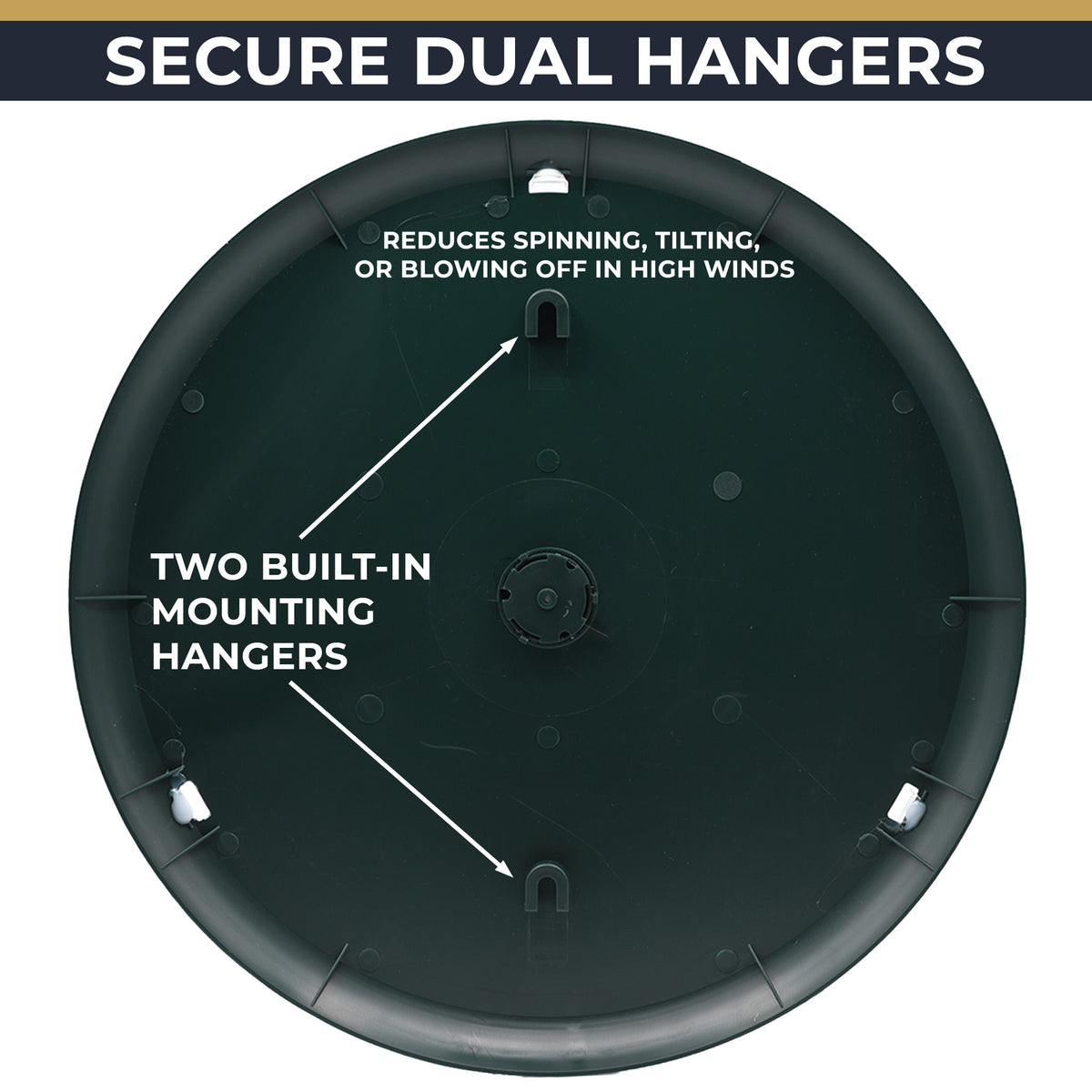 Precixe 13.5 Inch Indoor Outdoor Wall Thermometer | Rustic Deer and Forest Wildlife Scene