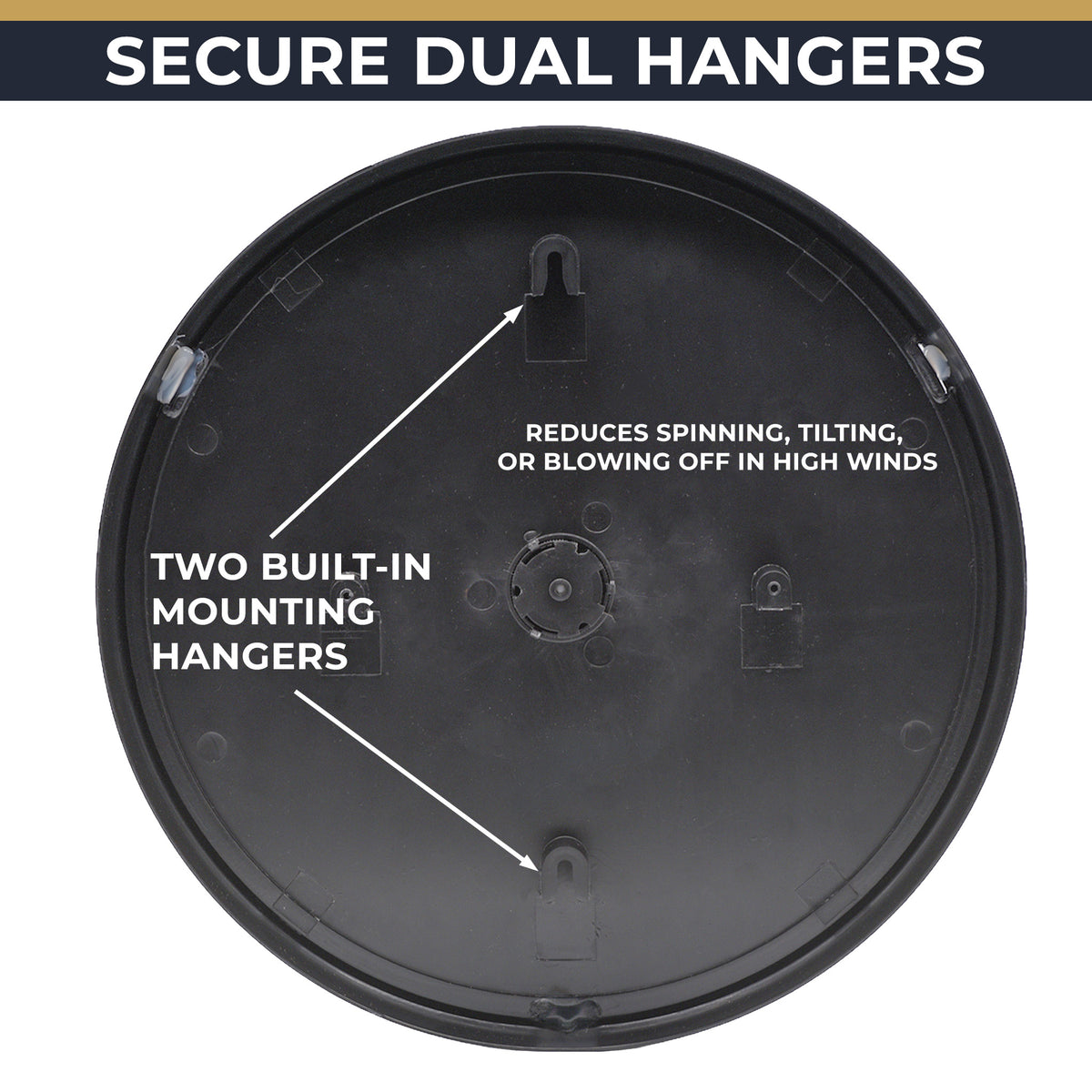 Precixe 12 Inch Glow in the Dark Indoor Outdoor Wall Thermometer