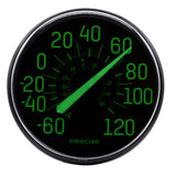 Precixe 12 Inch Glow in the Dark Indoor Outdoor Wall Thermometer