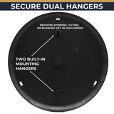 Precixe 13.5 Inch Indoor Outdoor Wall Thermometer | Decorative Bird Feeder & Songbird Design