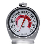 Precixe 2.5 Inch Stainless Steel Oven and Grill Thermometer 2-Pack