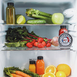 Precixe 2.5 Inch Stainless Steel Fridge and Freezer Thermometer 2-Pack